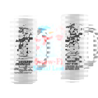 Snow-Fi Signal Lost Cute Christmas Snowman Pun Coffee Mug - Thegiftio