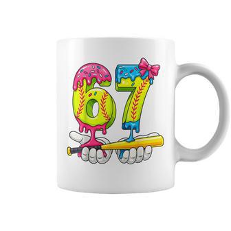 Softball 67 Ice Cream Drip Six Seven Boys Meme Coffee Mug - Thegiftio UK