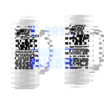 Sorry I Can't My Grandkids Have Rugby Tank Top Coffee Mug | Mazezy