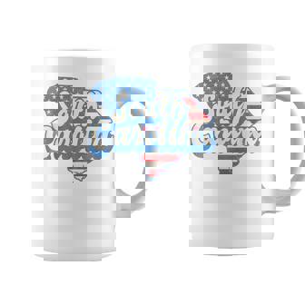 South Carolina American Flag State Pride Coffee Mug | Mazezy