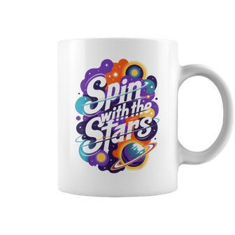 Spin With The Stars Earth's Rotation Day Coffee Mug | Mazezy