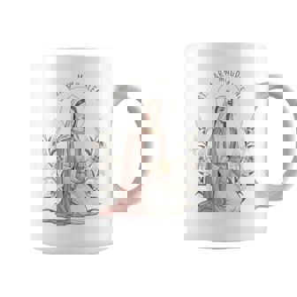 St Magdalene Lily Symbol Easter Devotion Graphic Print Coffee Mug - Monsterry