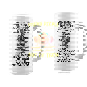 Stupid People Are Like-Glow Sticks Sarcastic Saying Coffee Mug | Mazezy