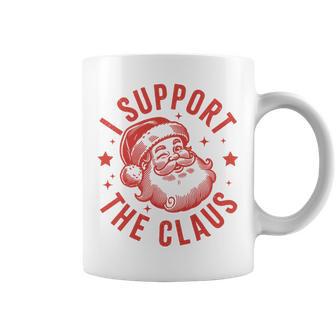 I Support The Claus Coffee Mug - Thegiftio UK