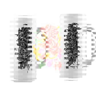 Symbole Japonais De Tigre Et De La Nature Kanji Art Back Manche Longue Tasse - Cadeauxyz