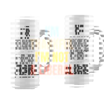Thank God I’M Thankful I’M Not A Liberal Thanksgiving Coffee Mug - Thegiftio