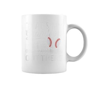 That's My Grandson Out There Baseball Grandma Coffee Mug | Seseable UK