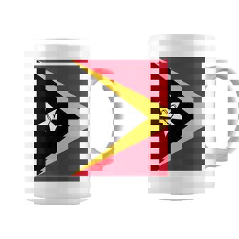 Timor-Leste Flag Timorese Heart Proud Heritage National Day Premium Coffee Mug | Mazezy