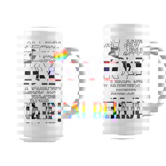 Todo Lo Queéobre El Amor Lo Aprendíiendo Thai Bl Taza de café - Regaloses