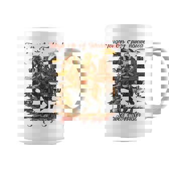 Tough As A Tumbleweed Sweet As Sugar Retro Santa Western Coffee Mug - Thegiftio