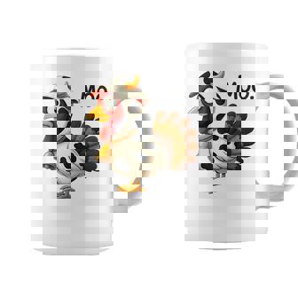 Turkey Cow Turkey Moo Cow Thanksgiving Men Women Kids Coffee Mug | Mazezy