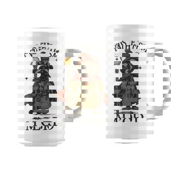 T'was The 'Tism M'lord Raccoon Coffee Mug - Monsterry