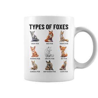 Types De Renards Collection Éducative Types De Renards Espèces De Renards Tasse - Cadeauxyz