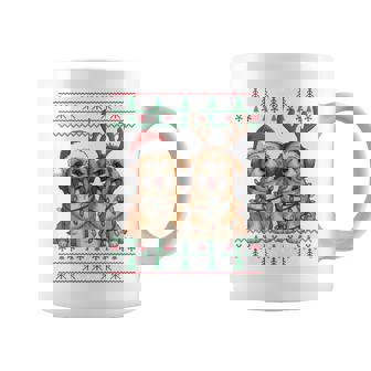 Ugly Xmas Lights Shih Tzu Dog Christmas Sweater Coffee Mug | Seseable CA