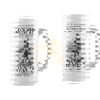Never Underestimate An Old Woman Who Still Rides Horses Coffee Mug - Thegiftio