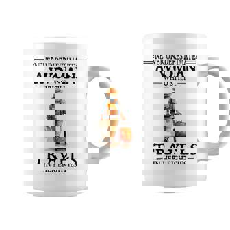 Never Underestimate A Woman Who Still Travels In Her 80'S Coffee Mug - Seseable