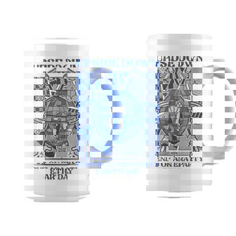 Upside Down End Of An Era Party Earth Day Retro Graphic Graphic Print Coffee Mug - Monsterry