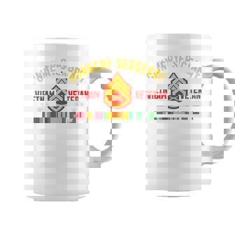 US Gunnery Sergeant Vietnam War Veteran Premium Coffee Mug | Mazezy