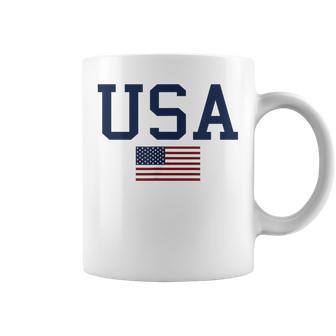 Usa Drapeau Américain 4 Juillet Amérique Patriotique Usa Tasse - Cadeauxyz