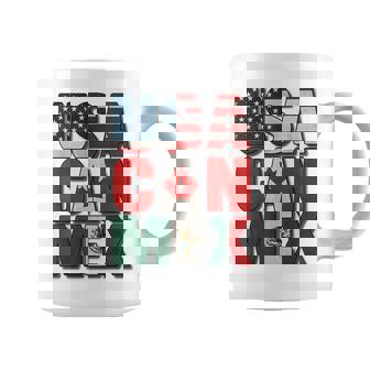 USA CAN MEX Flag Soccer North America Football Fan Apparel Coffee Mug | Mazezy