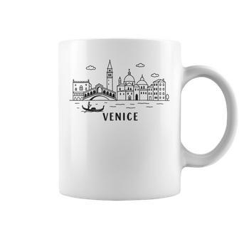 Venice Italy Skyline Graphic Travel Venezia Italia Souvenir Coffee Mug | Mazezy