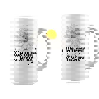 Vintage Botanical Saying I Was Normal 3 Rats Ago For Women Tank Top Coffee Mug | Mazezy