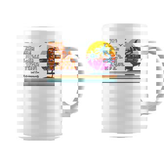 Vintage Del Boca Vista S Sunset Palm Trees Coffee Mug - Thegiftio