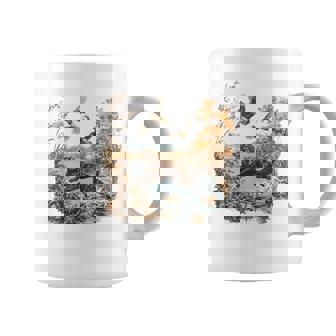 Vintage Retro Boykin Spaniel Hunting Mallard Ducks Hunter Coffee Mug - Monsterry