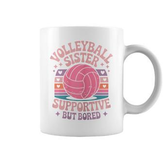 Volleyball Sister Volleyball Coffee Mug - Thegiftio UK