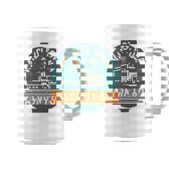 Walcott Iowa Shirt Along I-80 Truck Stop Vintage Graphic Premium Coffee Mug | Mazezy