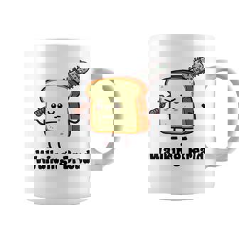 Walking Bread Pun Coffee Mug | Mazezy