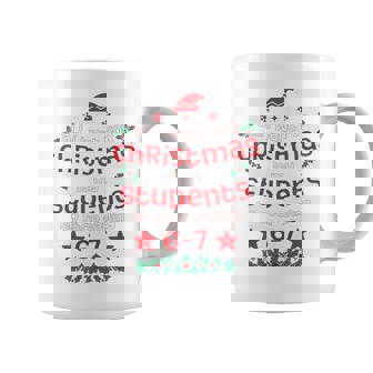 All I Want For Christmas Is My Students To Stop Saying 6-7 Tri-Blend Coffee Mug - Thegiftio