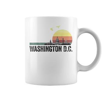 Washington Dc Souvenir Capitol Hill Skyline Monuments Coffee Mug - Thegiftio UK