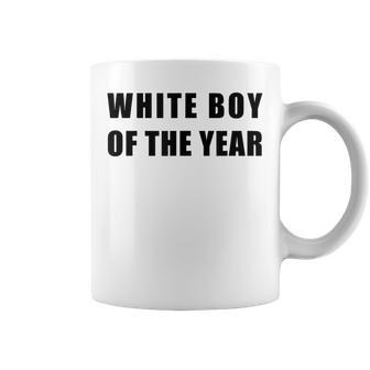 White Boy Of The Year – Handsome Cool Men's Humor Coffee Mug - Thegiftio UK