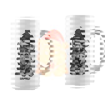 Wolf Xmas Santa Costume Ugly Christmas Family Women Coffee Mug - Monsterry