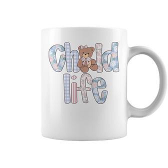 Women Child Life Specialist CLS Coquette Preppy Work Coffee Mug | Mazezy