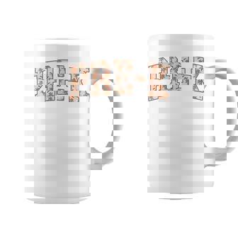 Women Preschool Teacher Gingerbread Man Winter Break Pre-K Coffee Mug | Mazezy