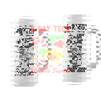 X-Ray Tech Matching Family Christmas Candy Cane Crew Coffee Mug - Monsterry