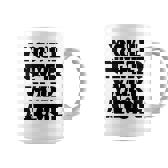 You'll Never Walk Alone 長袖tシャツ コーヒーマグ - Kawaiitshirt