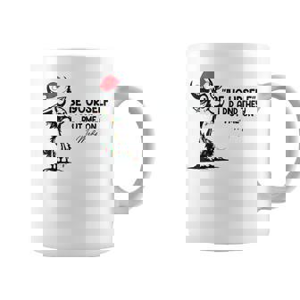 Be Yourself I Did And They Put Me On Meds Christmas Coffee Mug - Monsterry