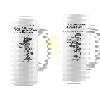 You've Just Buttered Your Last Biscuit Partner Cowboy Frog Coffee Mug - Thegiftio