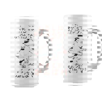 「わたしはがんばらない おまえががんばれ」 猫 ネコ好き 面白い 筆文字 ユーモア満点 おもしろ プリント コーヒーマグ - Kawaiitshirt