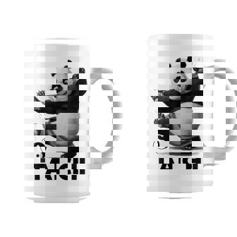 おもしろパンダ 動物 太極拳 格闘技 陰陽バランス コーヒーマグ - Kawaiitshirt