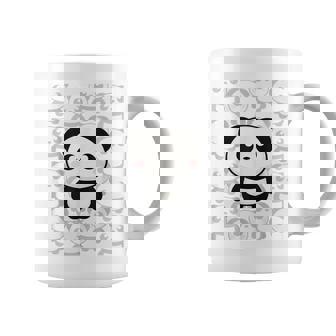 やさしく目立つパンダ ほっこり癒しのパンダイラスト コーヒーマグ - Kawaiitshirt