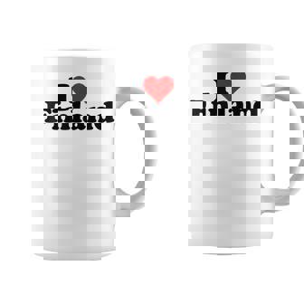 アイラブハートフィンランド コーヒーマグ - Kawaiitshirt