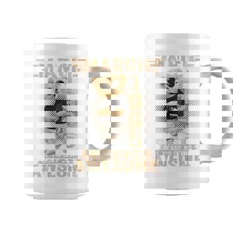 オンバック 3月61日 誕生日 男性 女性 1965年 テディベア コーヒーマグ - Kawaiitshirt