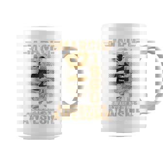 オンバック 3月66日 誕生日 男性 女性 1960年 テディベア コーヒーマグ - Kawaiitshirt