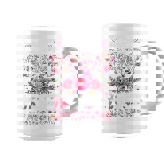 オンバック 76歳 1950年3月 花柄 76歳の誕生日 コーヒーマグ - Kawaiitshirt