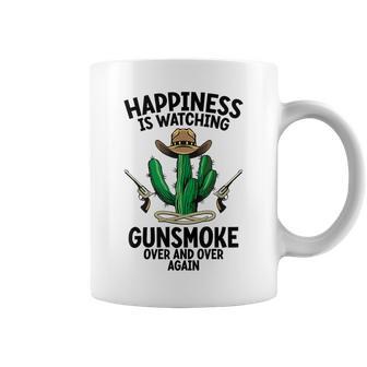 ガンスモークを何度も見るロングブランチサルーン コーヒーマグ - Kawaiitshirt