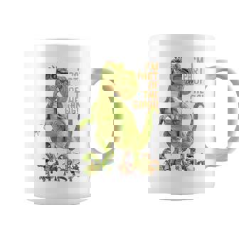 キッズ ギガントサウルス、最大の恐竜-カラフルで楽しいデザイン コーヒーマグ - Kawaiitshirt